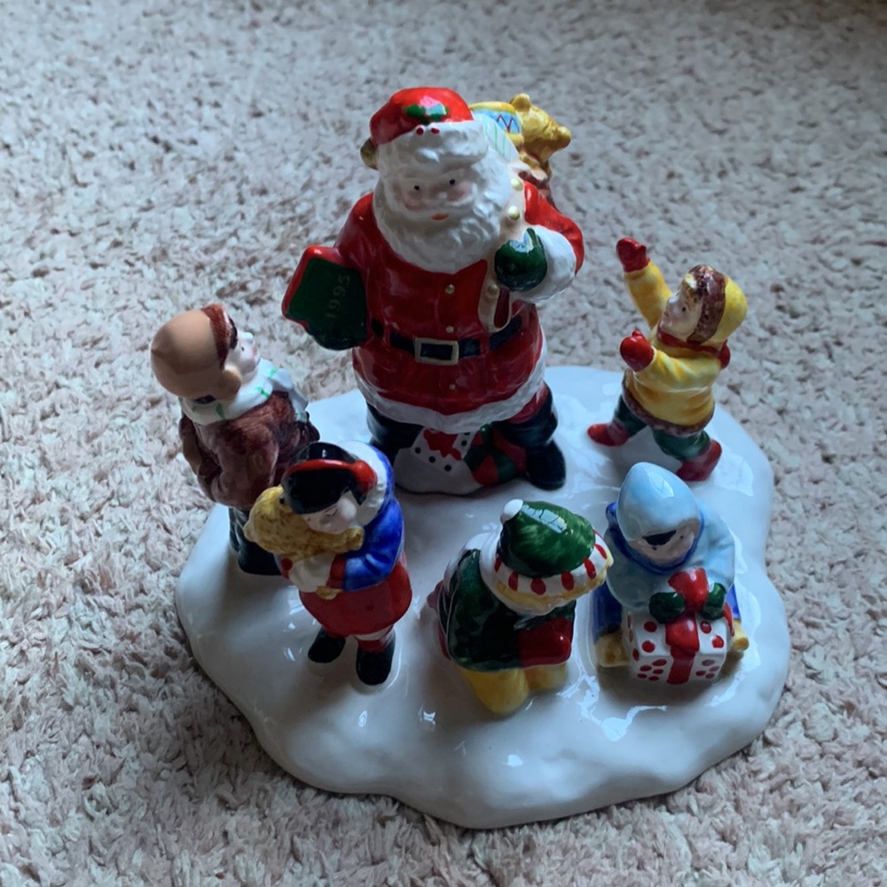 Dept 56, The Original Snow Village, Santa Comes to Town, 1995